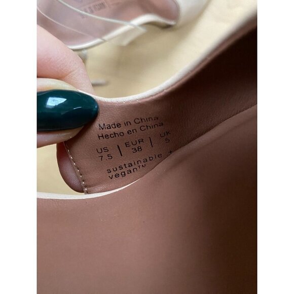 CALL It Spring BNWOT "Veronique" Pump New Pointed Toe Lace Up - Picture 9 of 10